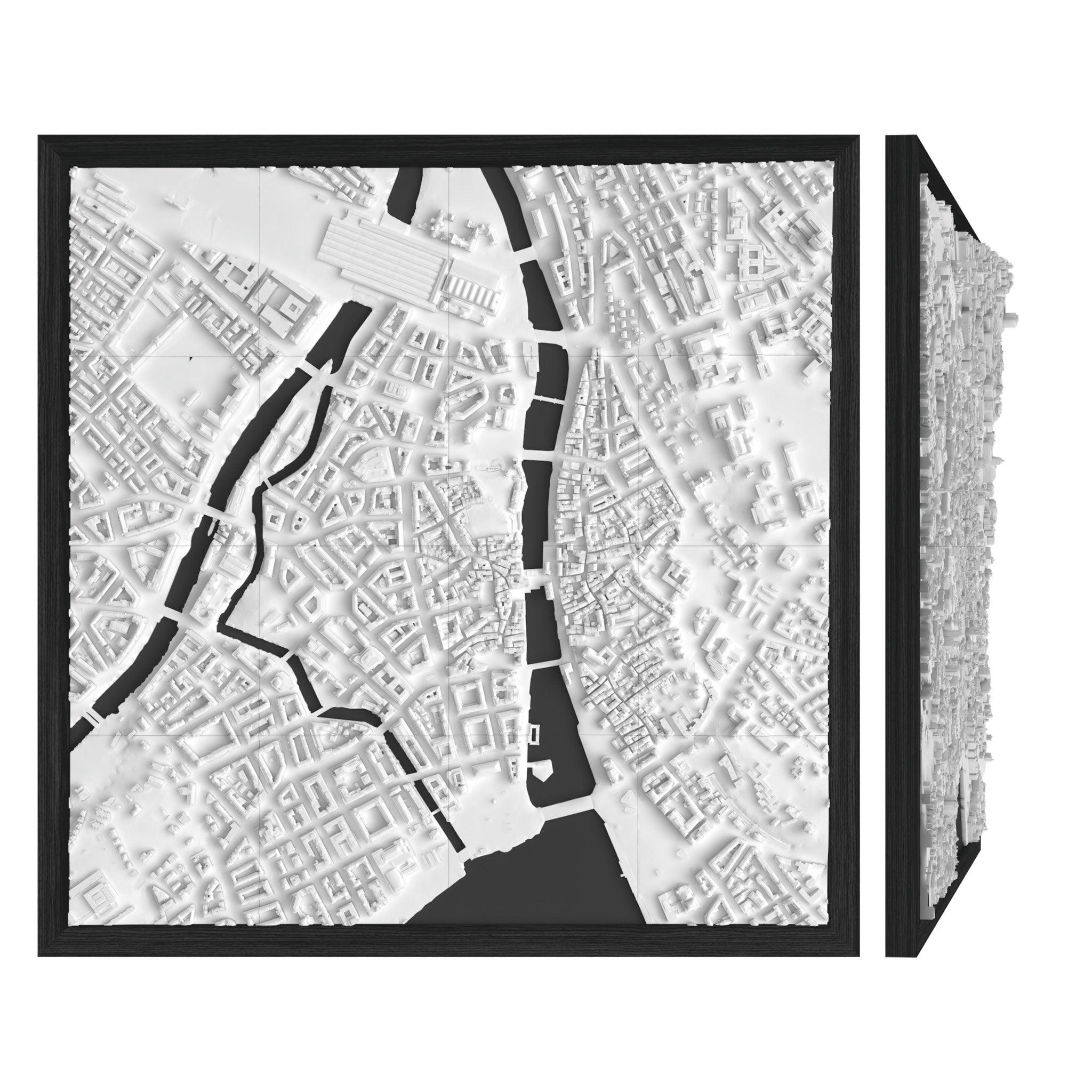 Zurich Frame 3D City Model Europe, Frame - CITYFRAMES