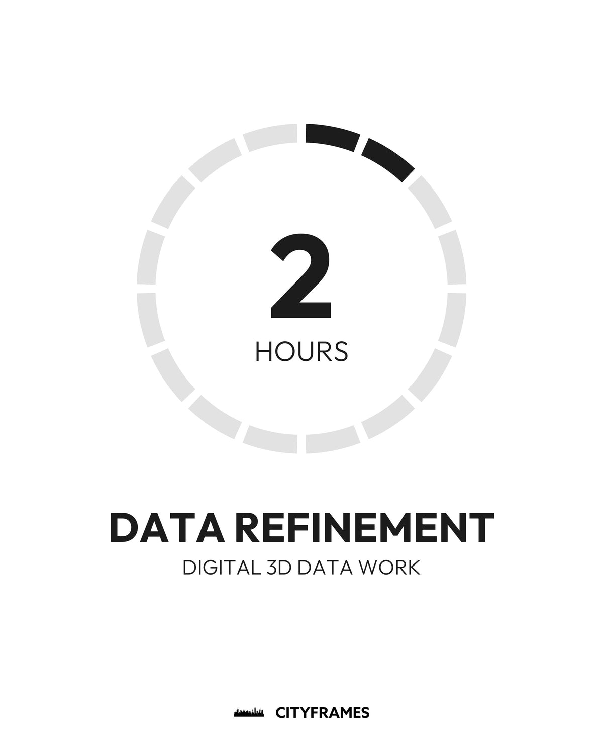 Digital 3D Data Work: data refinement, 2 hours - CITYFRAMES
