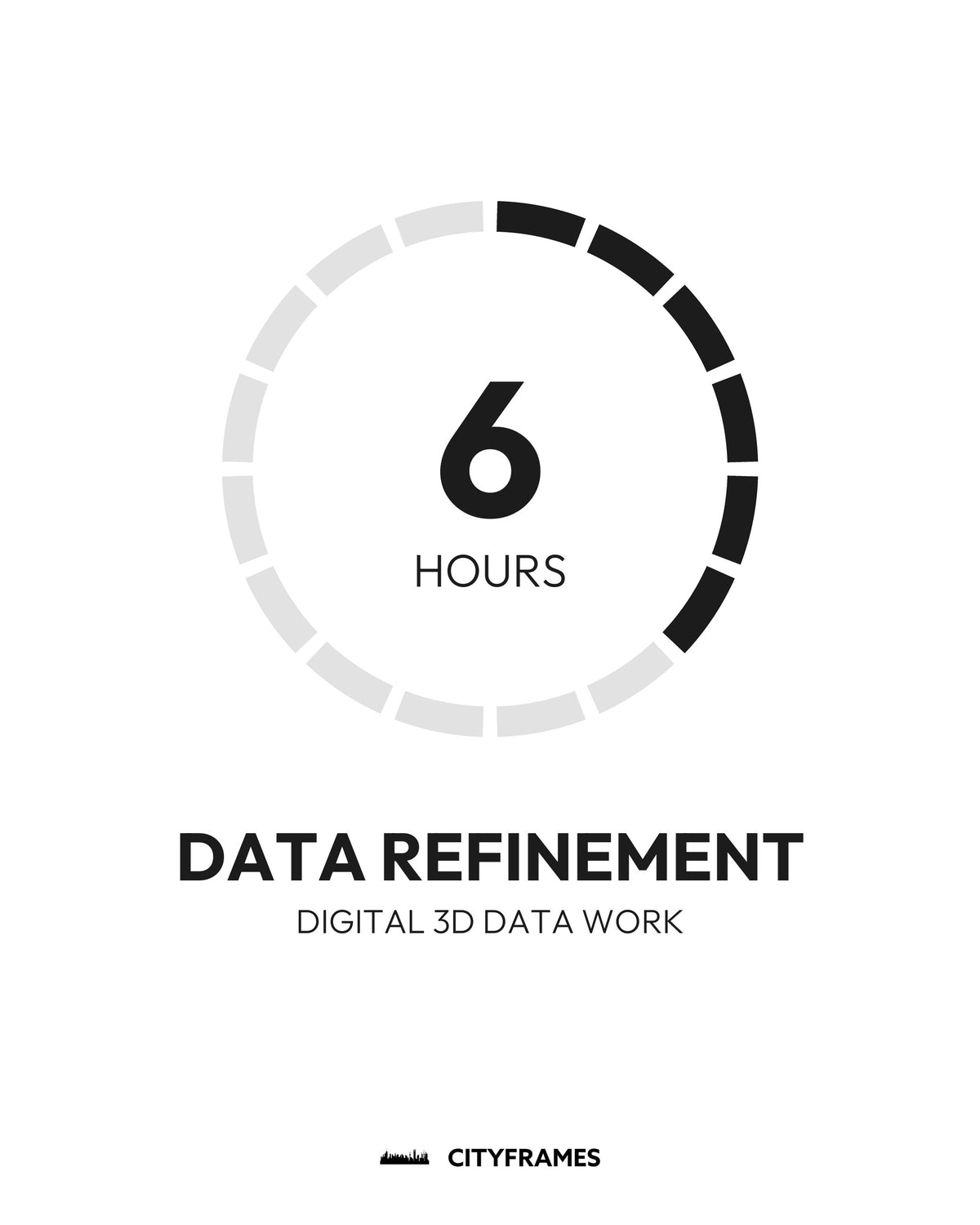 Digital 3D Data Work: data refinement, 6 hours - CITYFRAMES