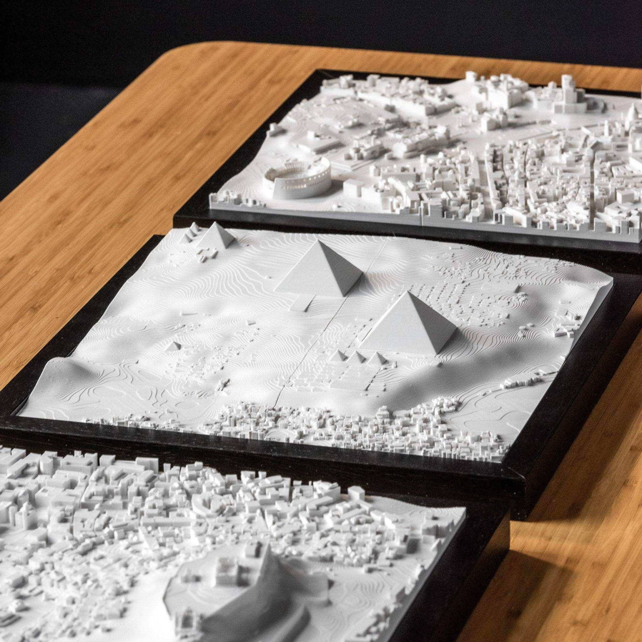 Cairo / Gizeh Frame 3D City Model Africa, Frame, Middle East - CITYFRAMES