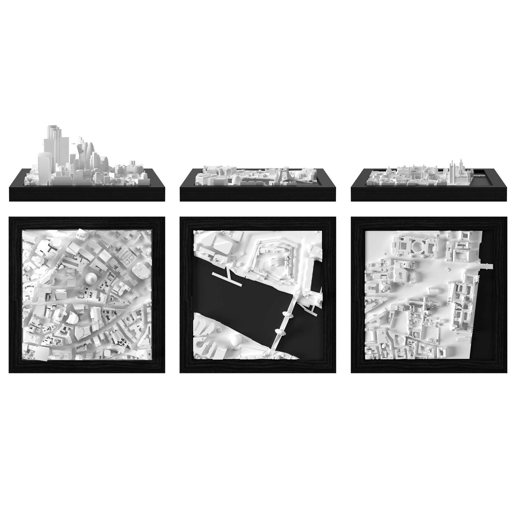 London Cube Trio 3D City Model Europe, Trio - CITYFRAMES