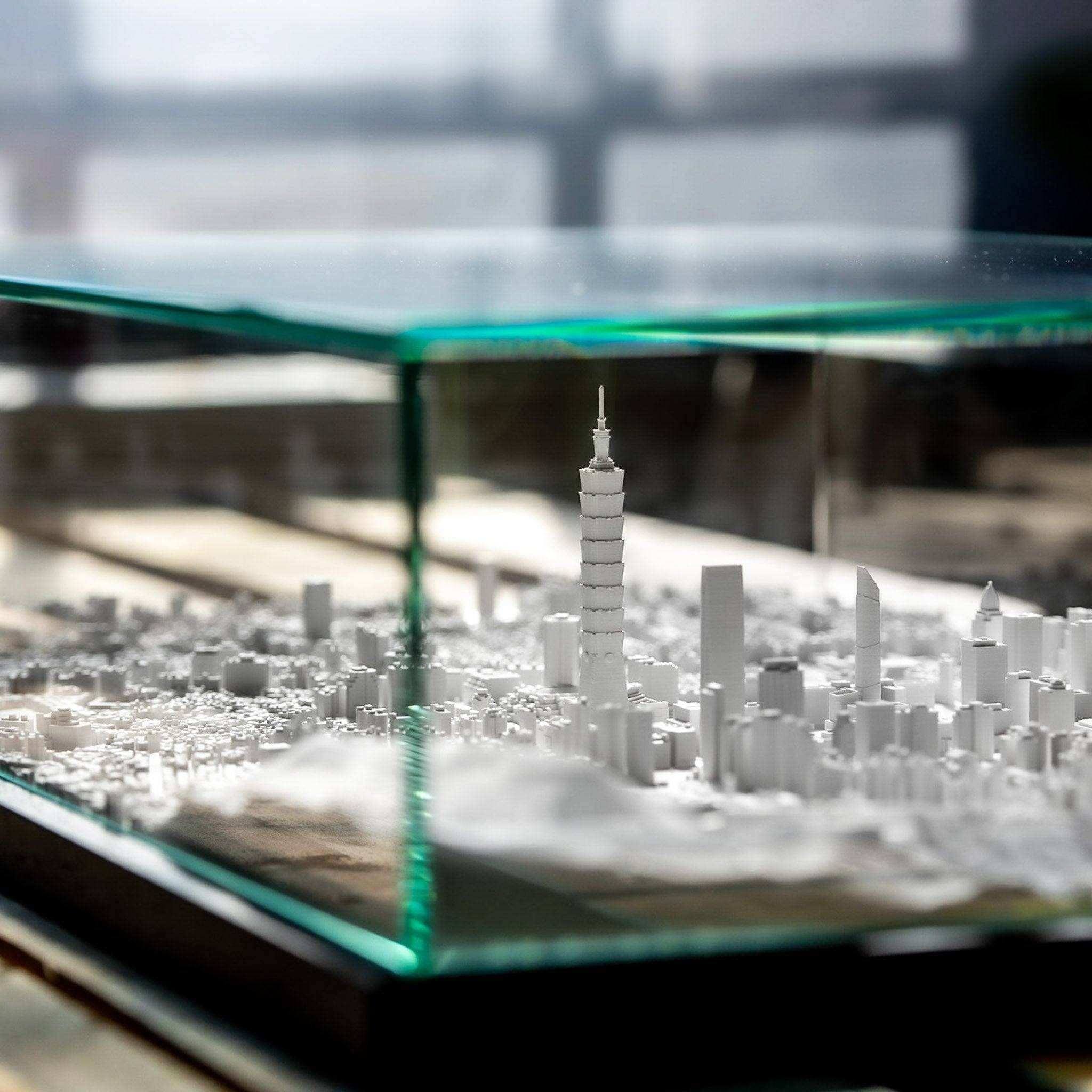 Taipei Frame 3D City Model Asia, Frame - CITYFRAMES