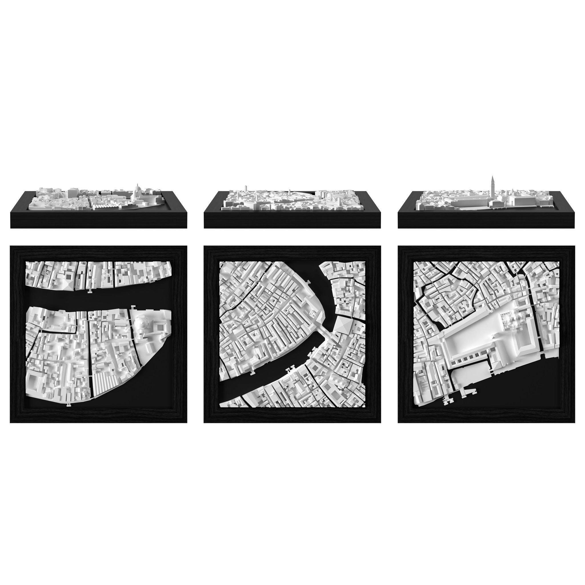 Venice Cube Trio 3D City Model Europe, Trio - CITYFRAMES